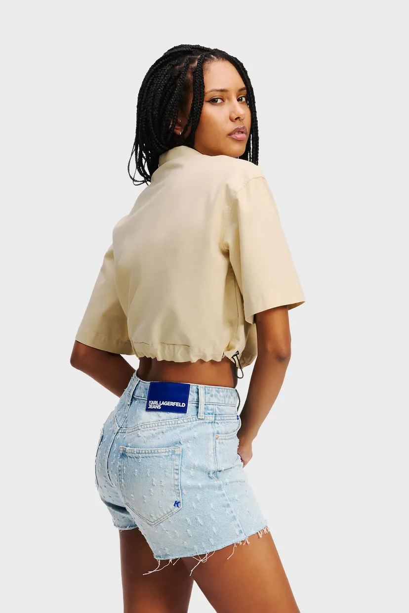 Женская бежевая рубашка UTILITY BLOUSE 3
