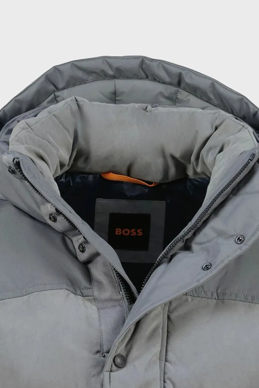 Мужская серая куртка Oradar BOSS Orange 50543609 — MD-Fashion