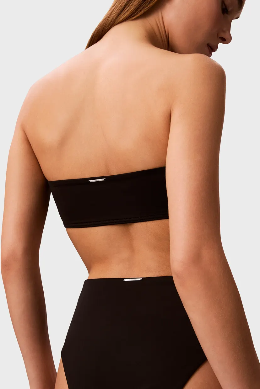 Женский черный лиф от купальника BANDEAU 4