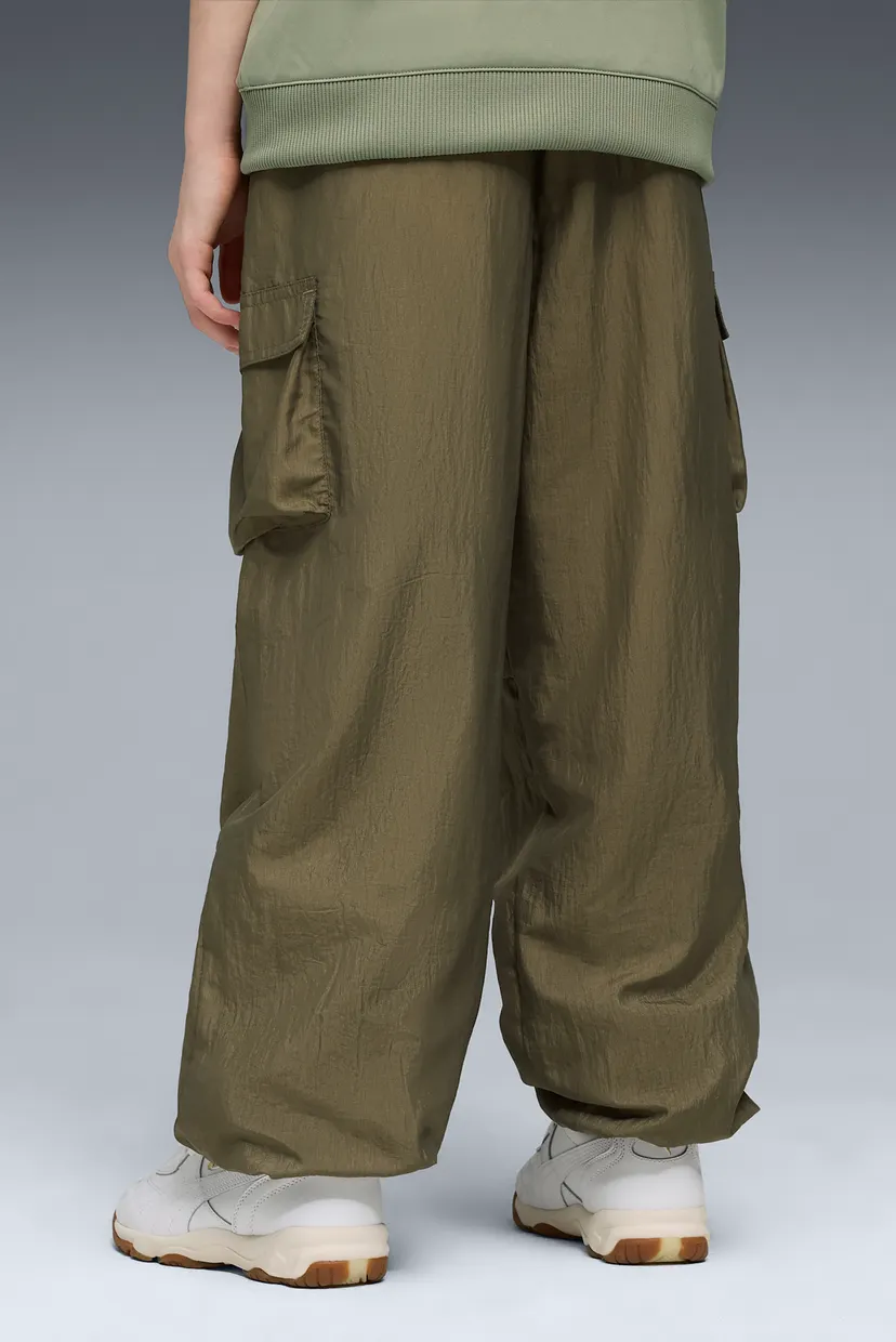 Детские оливковые спортивные брюки Bowtique Woven Cargo Pants Youth 3