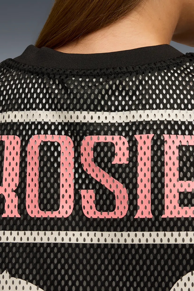 Жіноча чорна майка PUMA x ROSÉ Relaxed Mesh Top Women 5