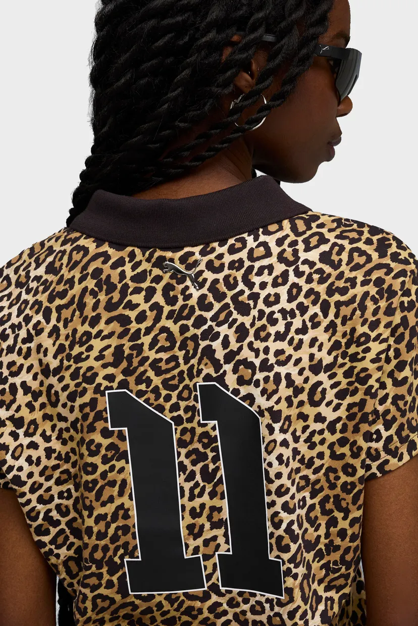 Жіноче бежеве поло з візерунком A$AP ROCKY x PUMA Baby Tee Women 5