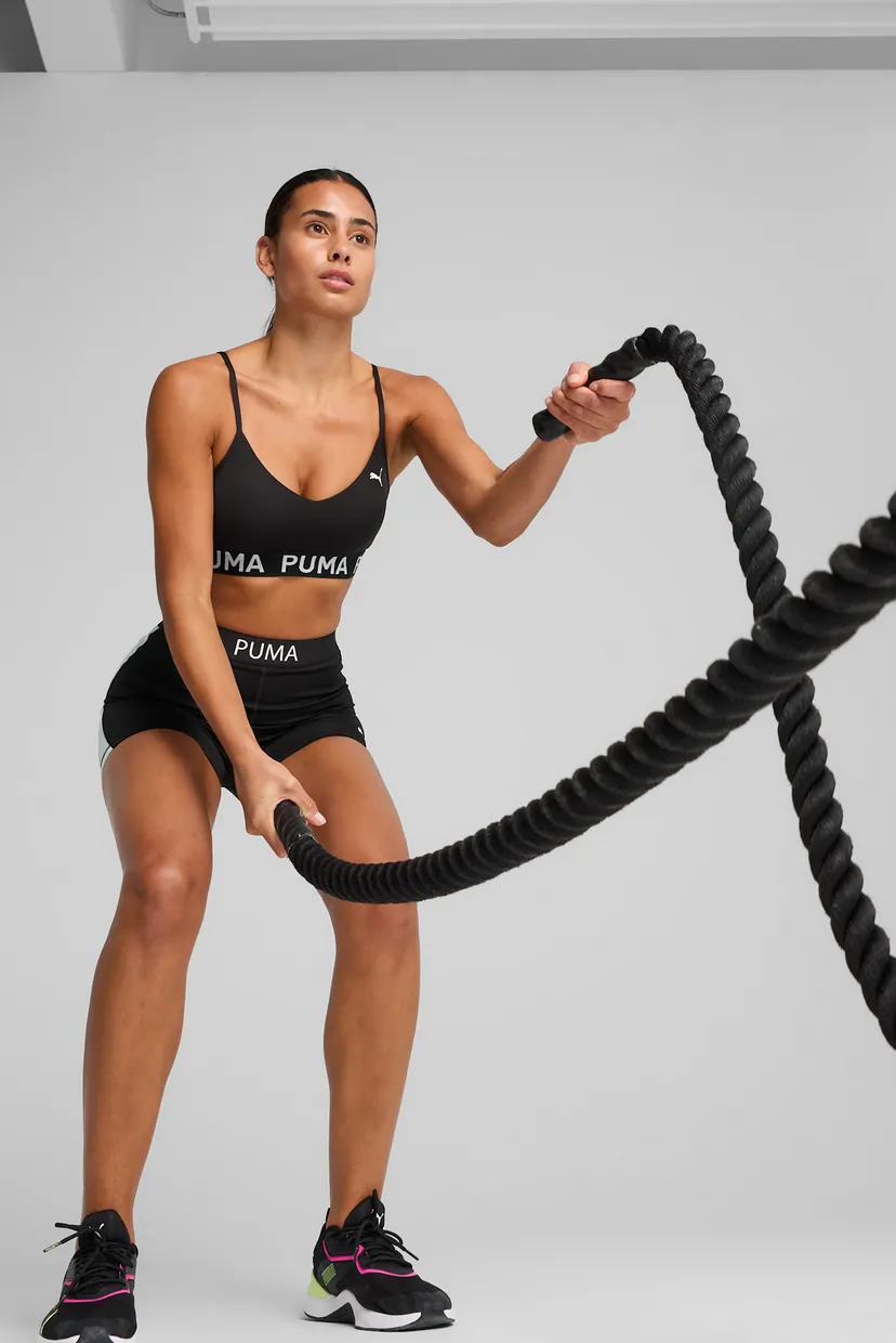 Жіночий чорний топ MOVE PUMA STRONG Bra Women 4
