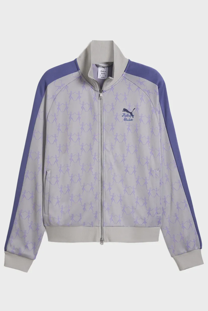 Бузкова спортивна кофта з візерунком PUMA x KIDSUPER T7 Jacket Unisex (унісекс) 6