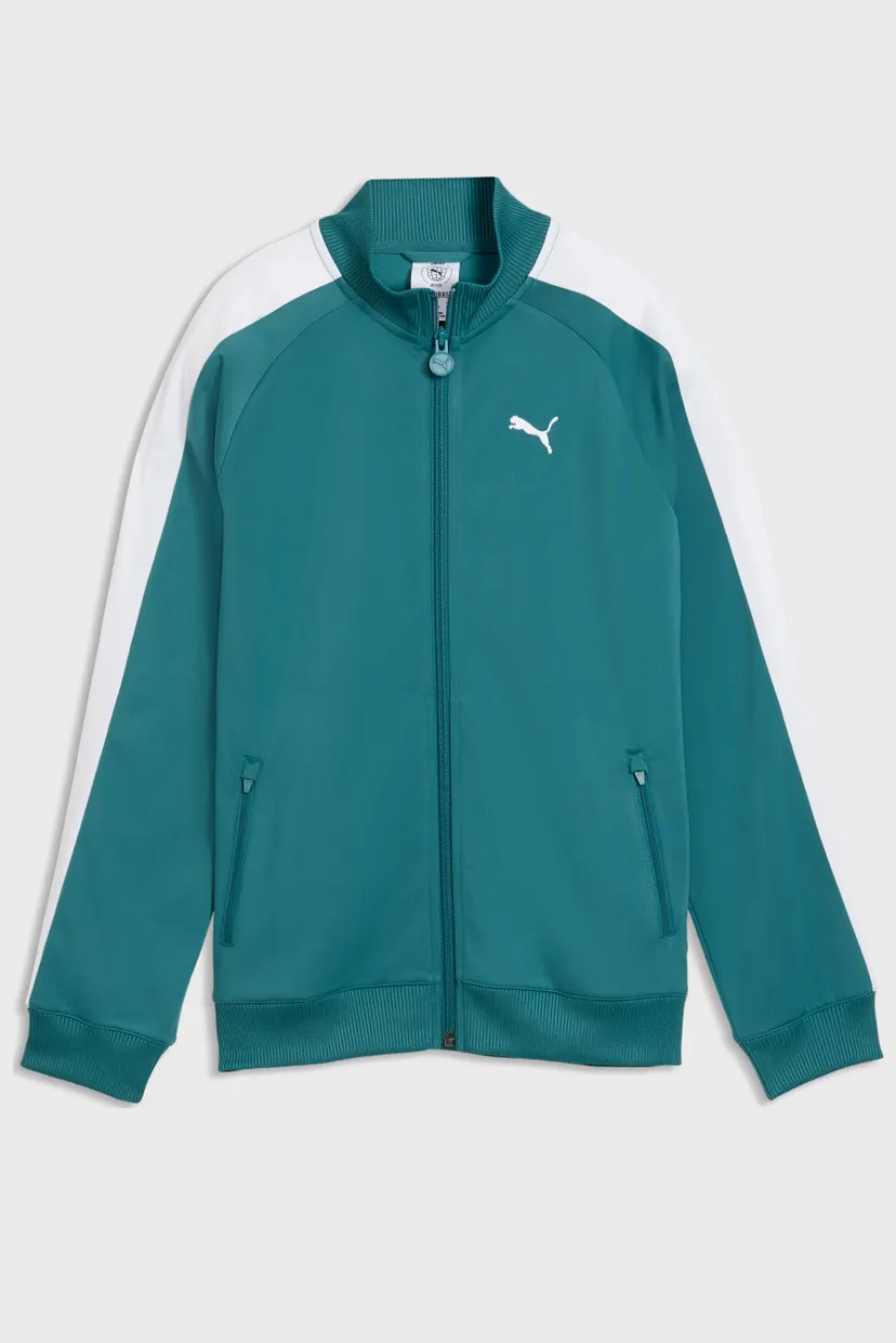 Дитяча бірюзова спортивна кофта T7 ALWAYS ON Track Jacket Youth 4