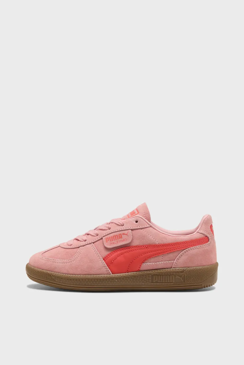 Рожеві замшеві снікерси Palermo Sneakers 4