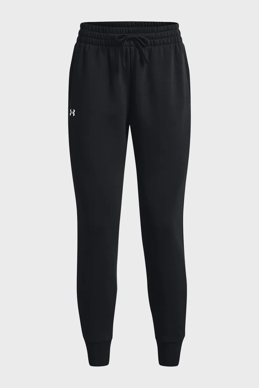 Женские черные спортивные брюки UA Rival Fleece Jogger 5