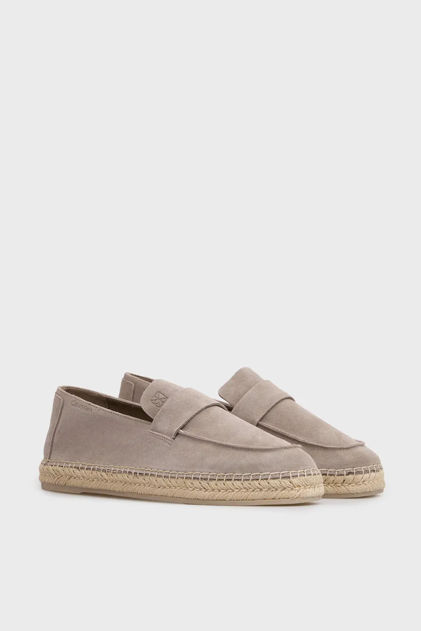Мужские бежевые замшевые эспадрильи LOAFER BAND 3