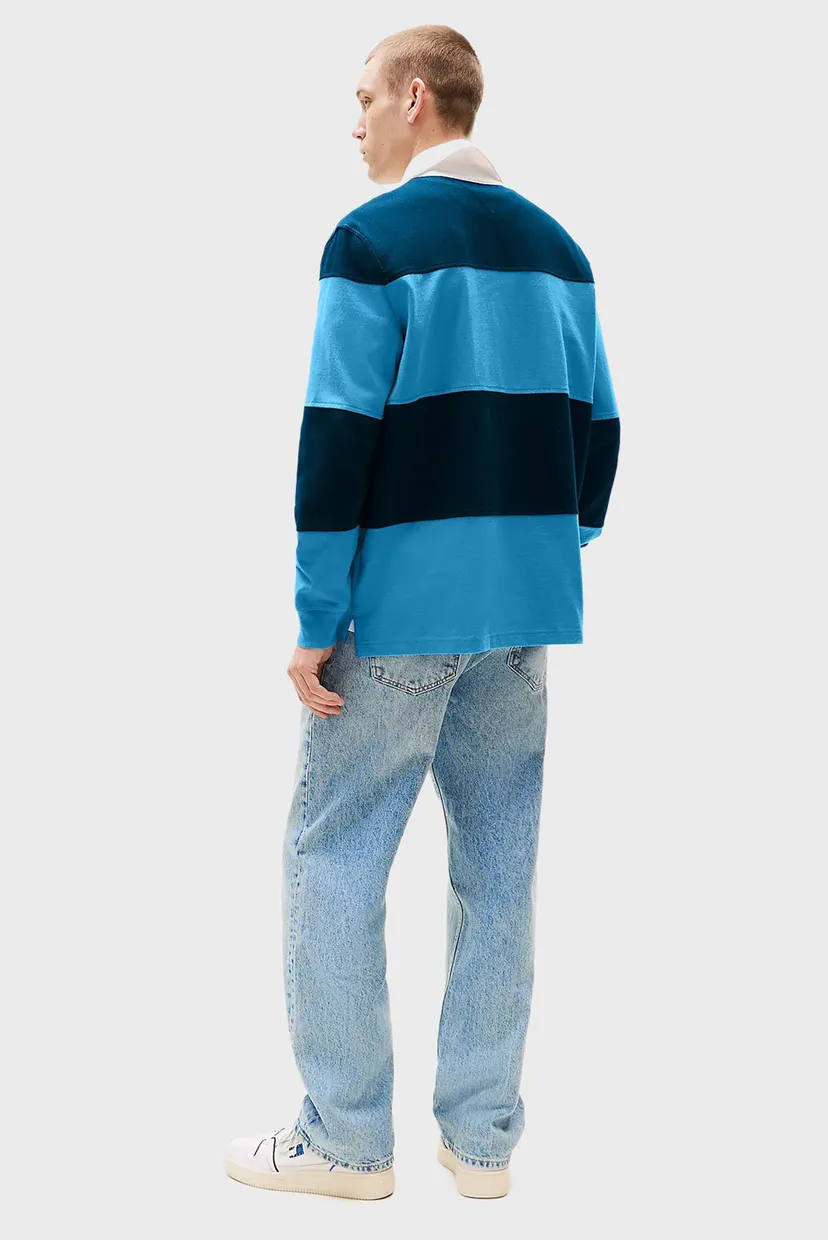 Мужское поло в полоску RLX FIT COLORBLOCK 3