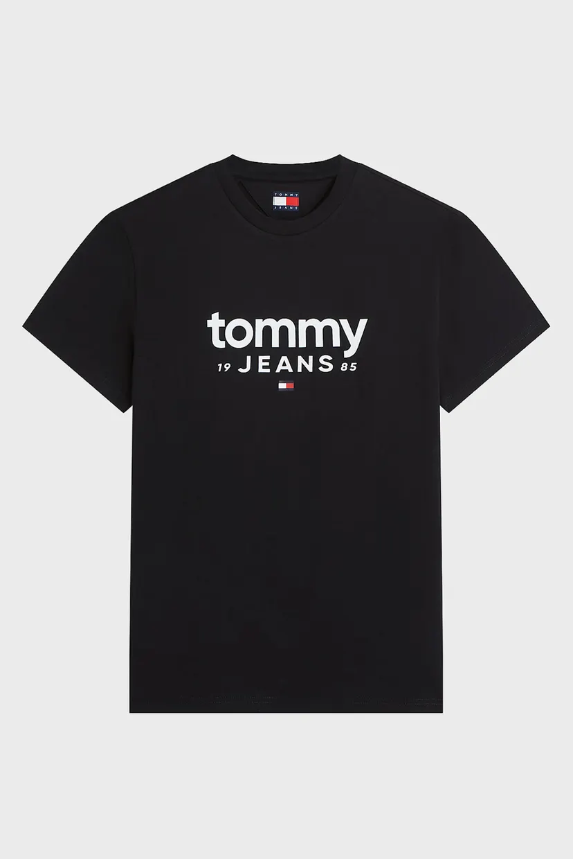 Чоловіча чорна футболка SLIM GRAPHIC TEE EXT 5