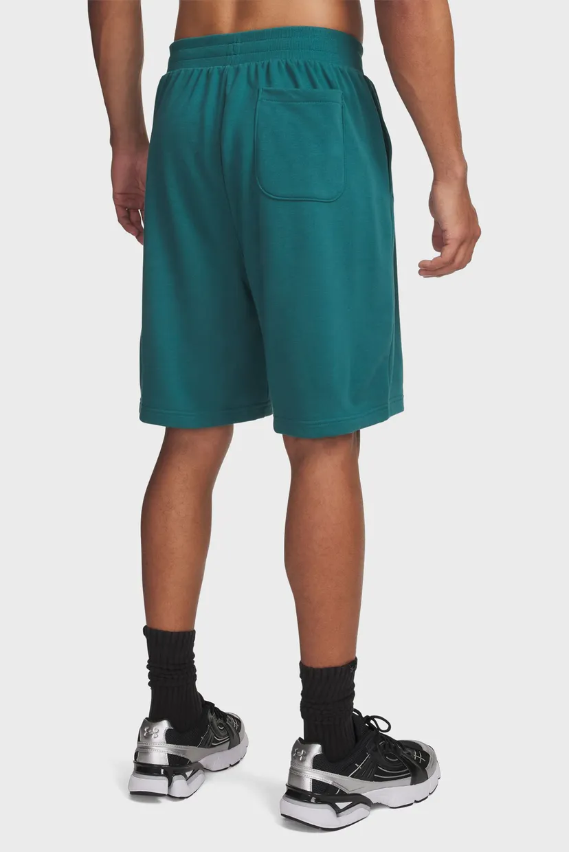 Чоловічі зелені шорти UA Rival LW Graphic Shorts-GRN 3