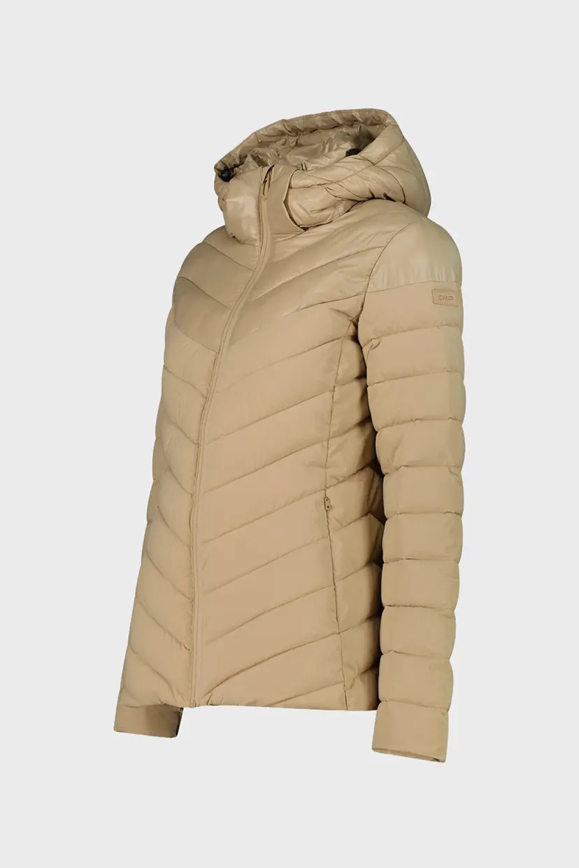 Женская бежевая куртка SNAPS HOOD SORONA AURA 3