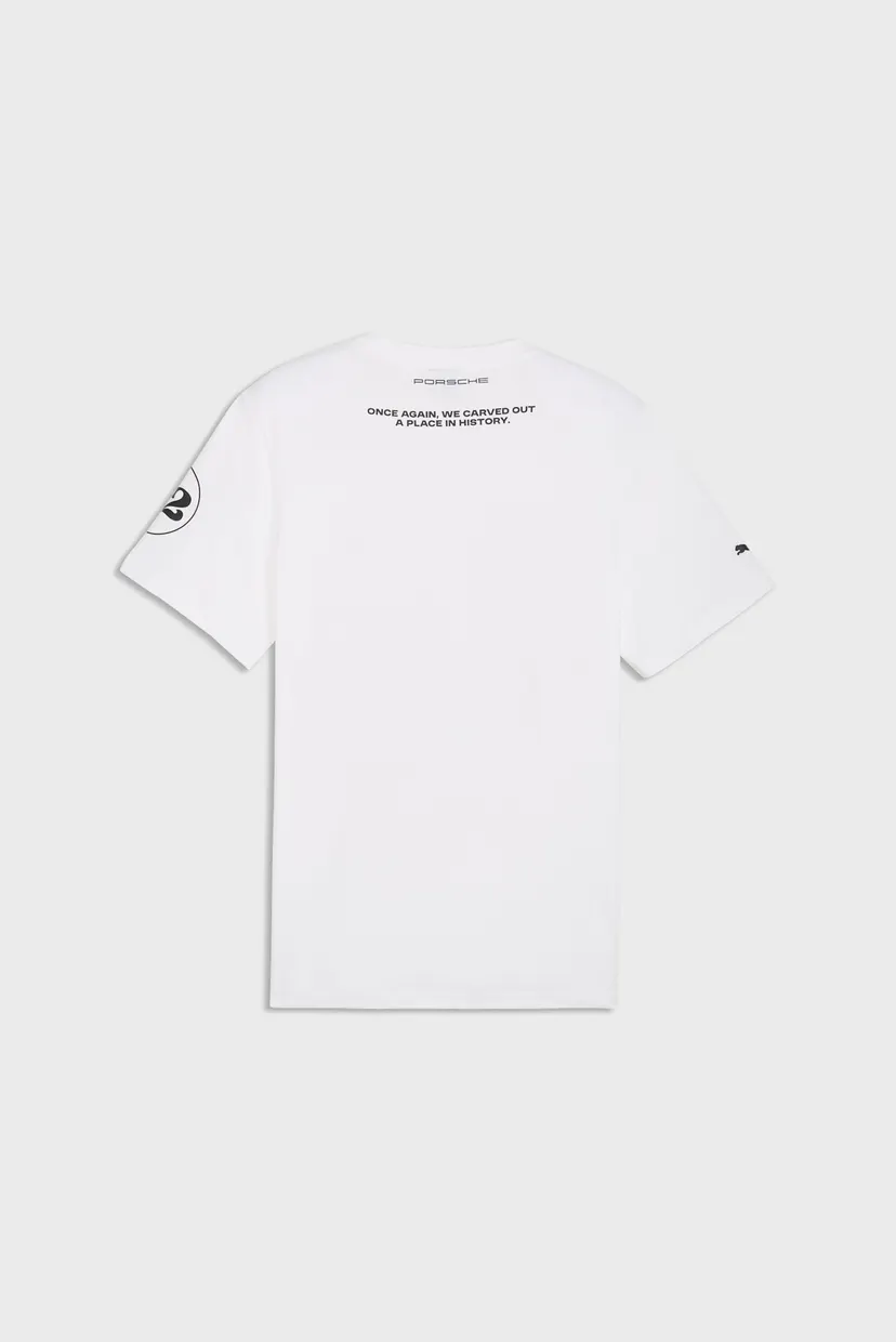 Чоловіча біла футболка PUMA x PORSCHE LEGACY SAU 5