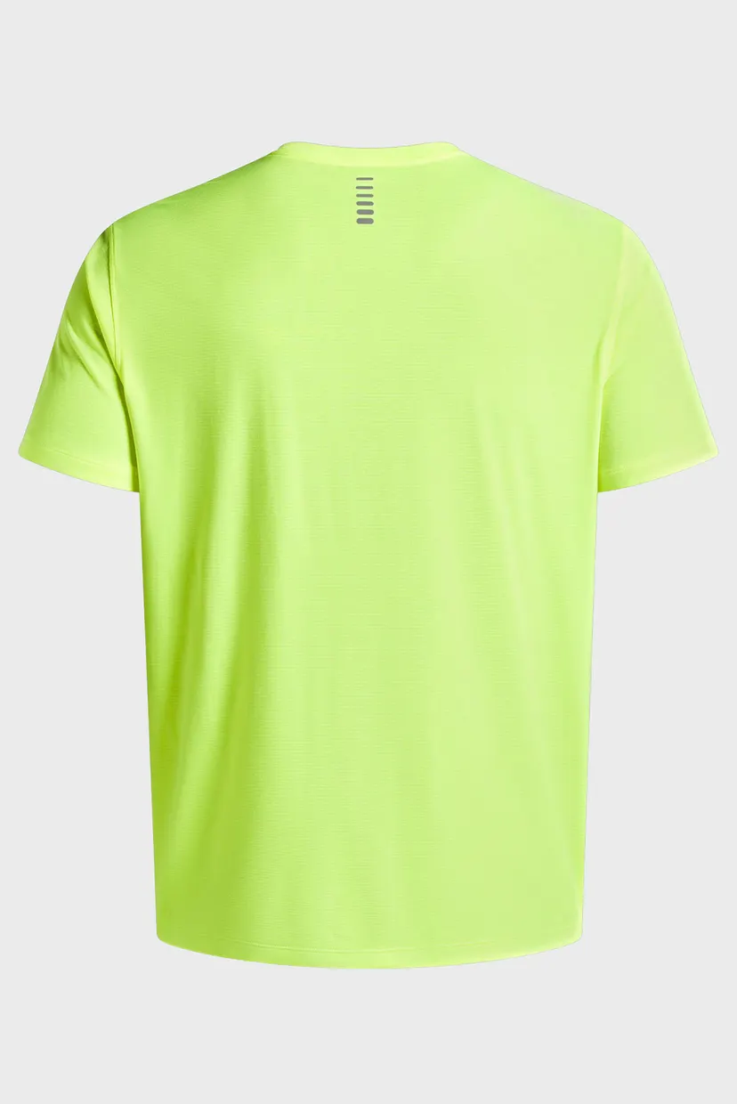 Мужская салатовая футболка UA LAUNCH SHORTSLEEVE 4