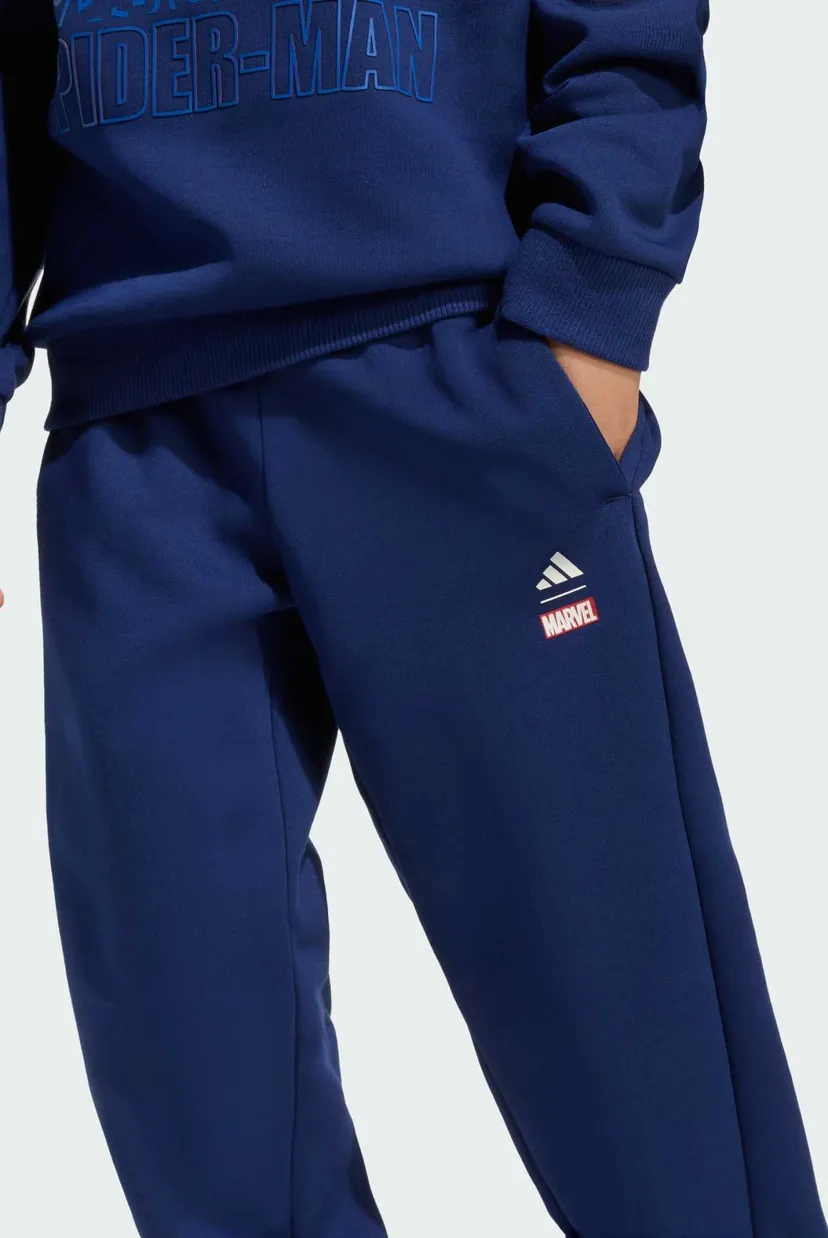 Дитячий синій комплект одягу (світшот, штани) ADIDAS MARVEL SPIDER-MAN 7