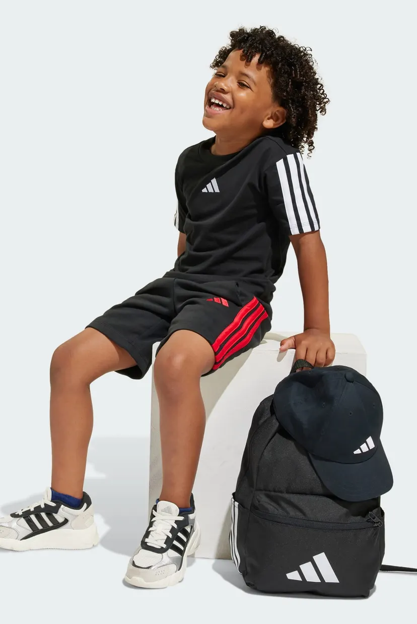 Детская черная футболка Essentials Kids 5
