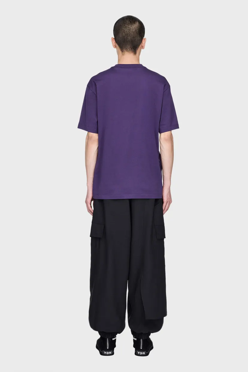Фіолетова футболка Y-3 Regular (унісекс) 6