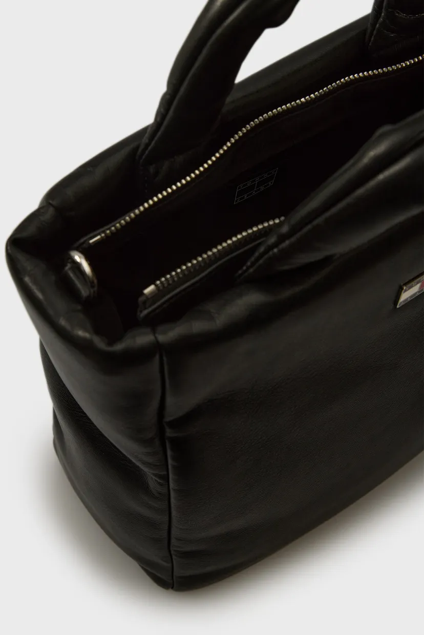 Жіноча чорна сумка TJW PILLOW TOTE 6