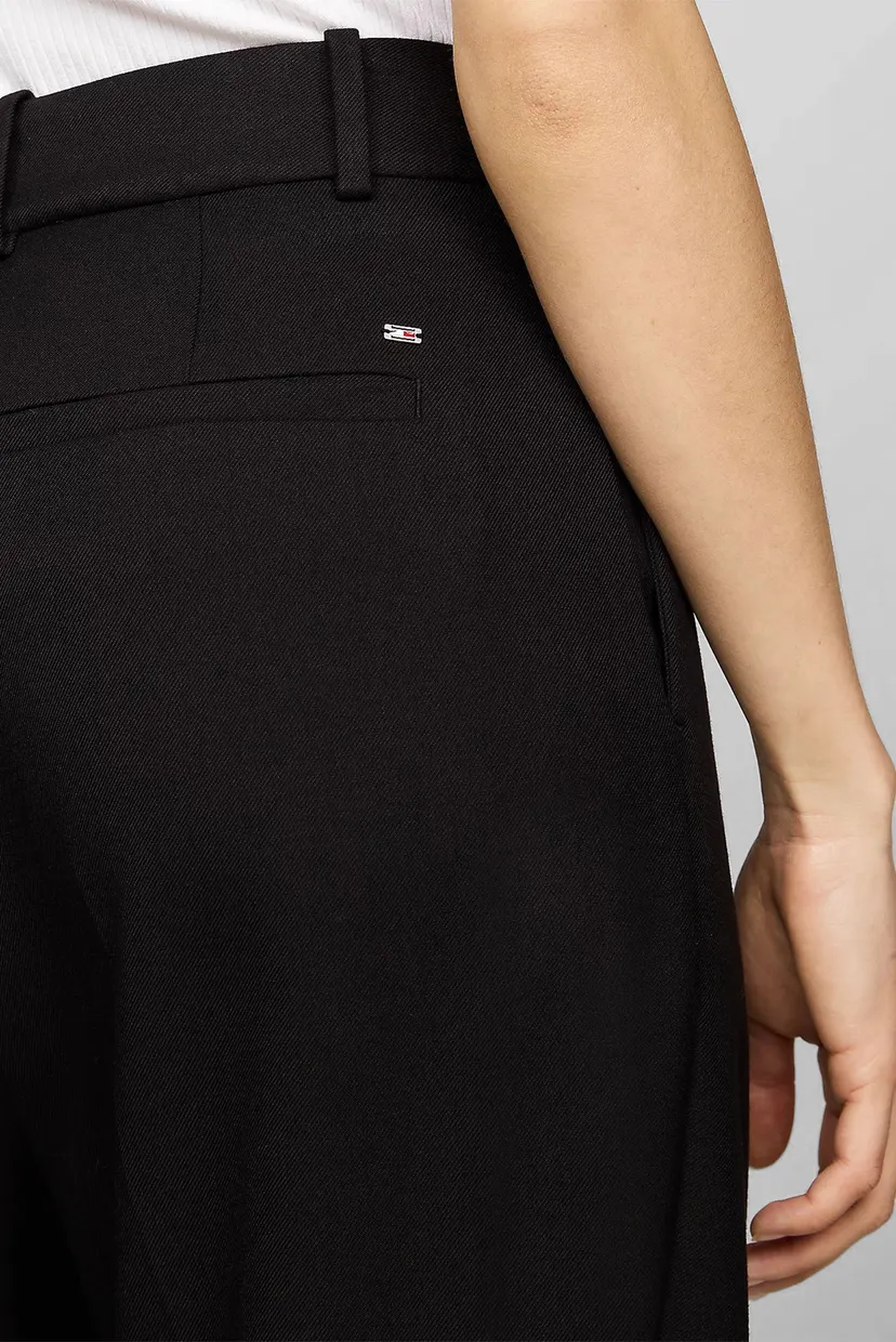 Женские черные брюки CORE RELAXED STRAIGHT PANT 4