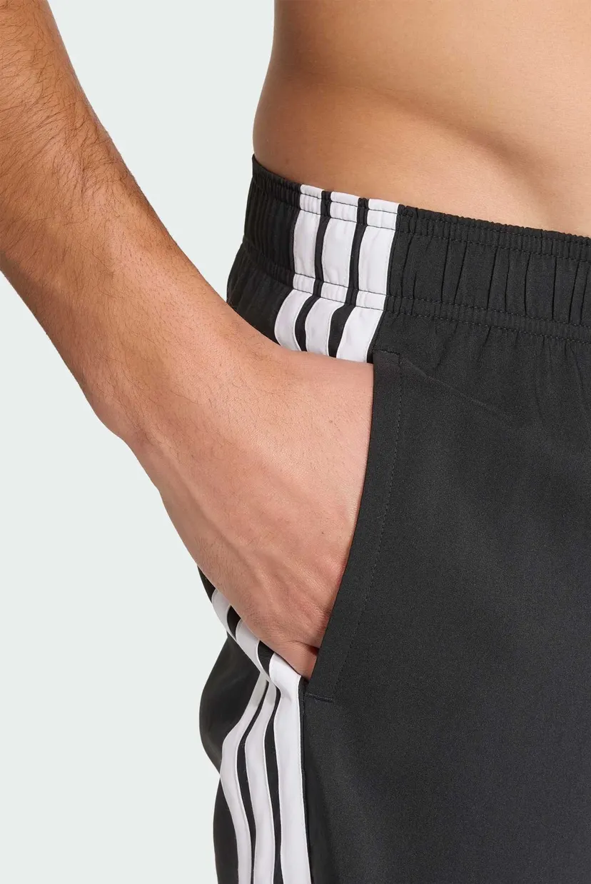 Чоловічі чорні плавальні шорти 3 STRIPES 5 INCH 5