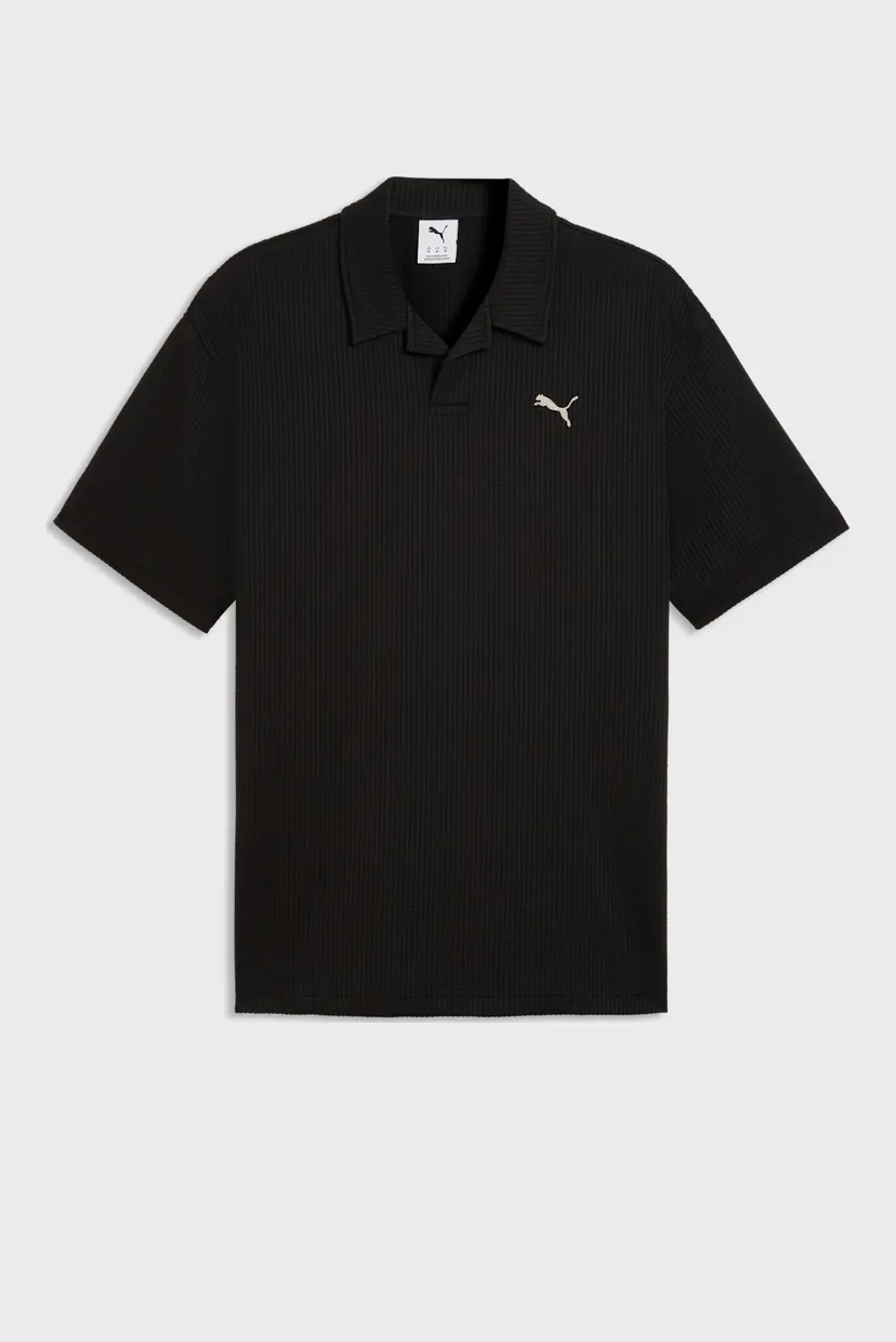 Мужское черное поло Essentials Elevated Polo Men 4
