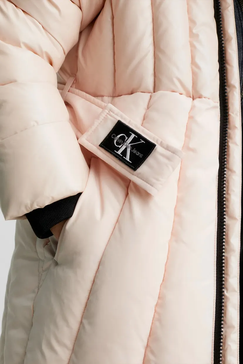 Дитяча пудрова куртка LONG BELTED PUFFER COAT 4