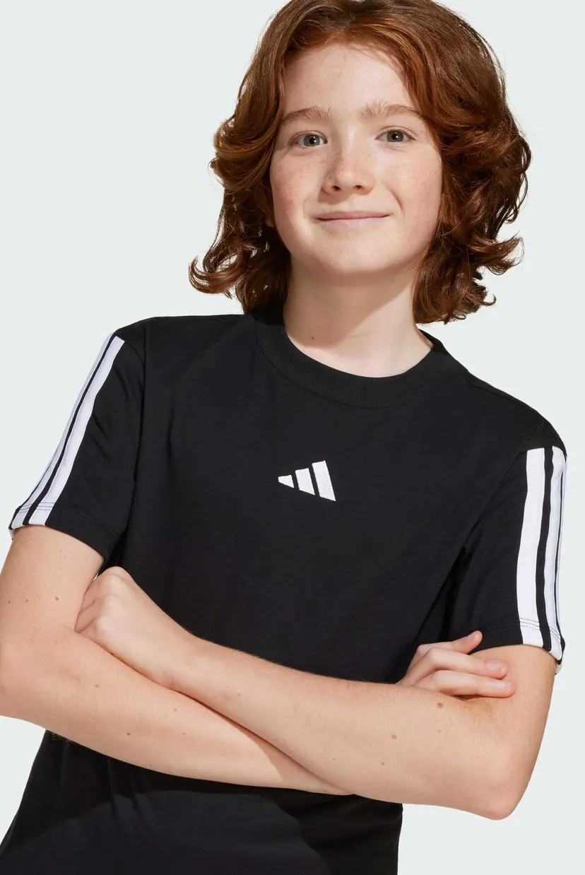 Детская черная футболка Essentials Kids 6