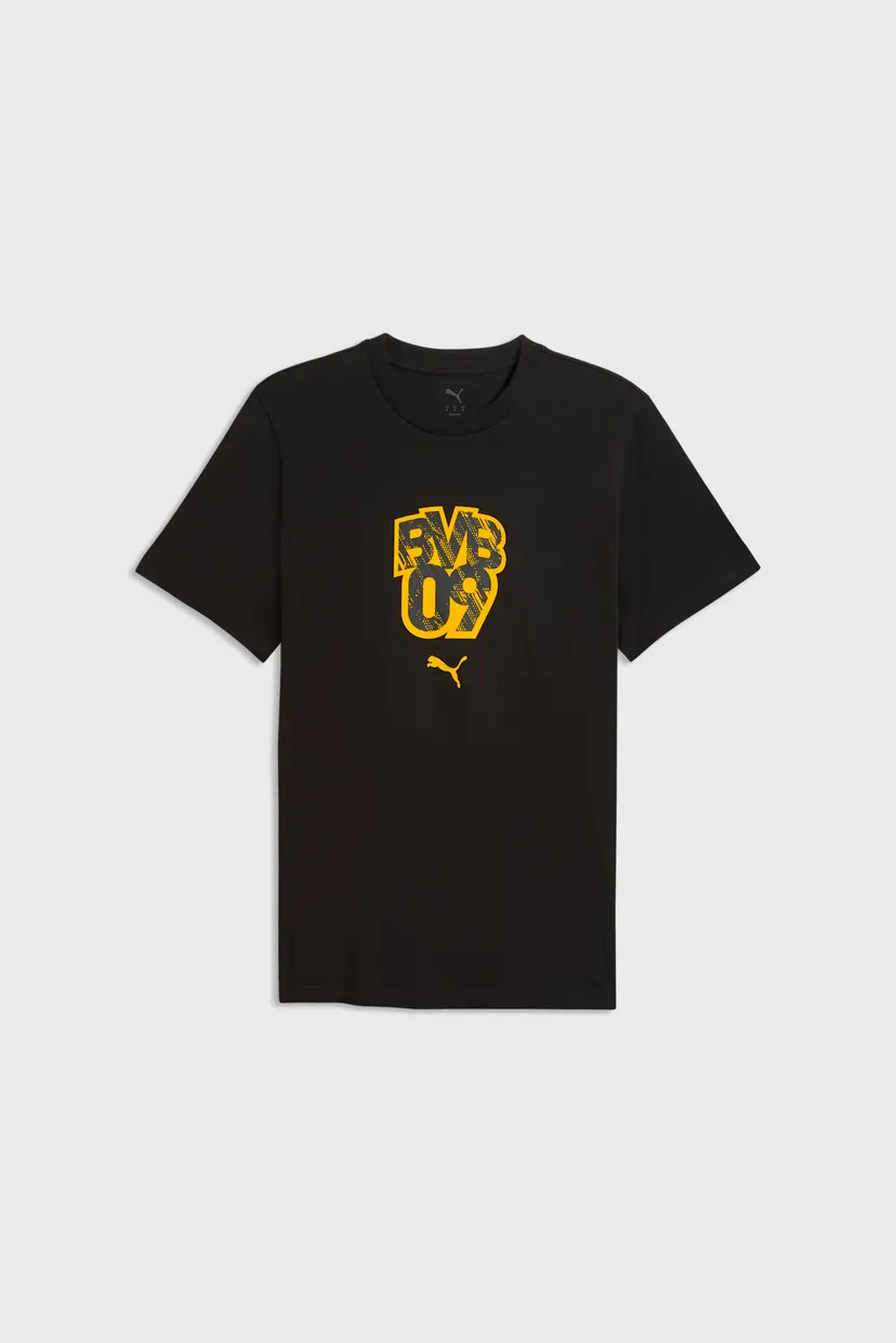 Чоловіча чорна футболка Borussia Dortmund ftblCulture Tee Men 4