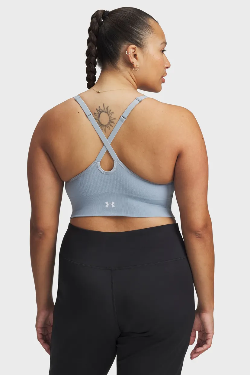 Жіночий блакитний топ Vanish Seamless Low Bra 8