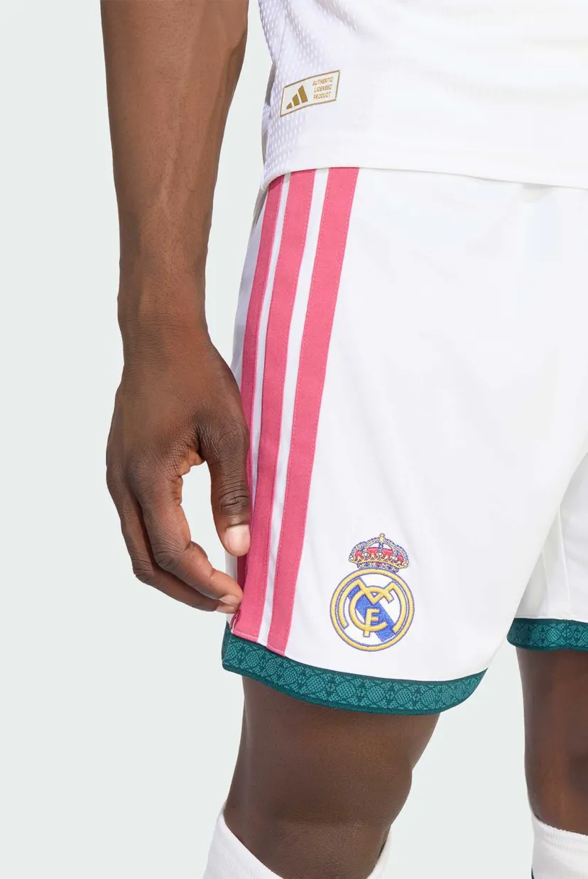 Мужские белые шорты с узором Real Madrid 26/27 4