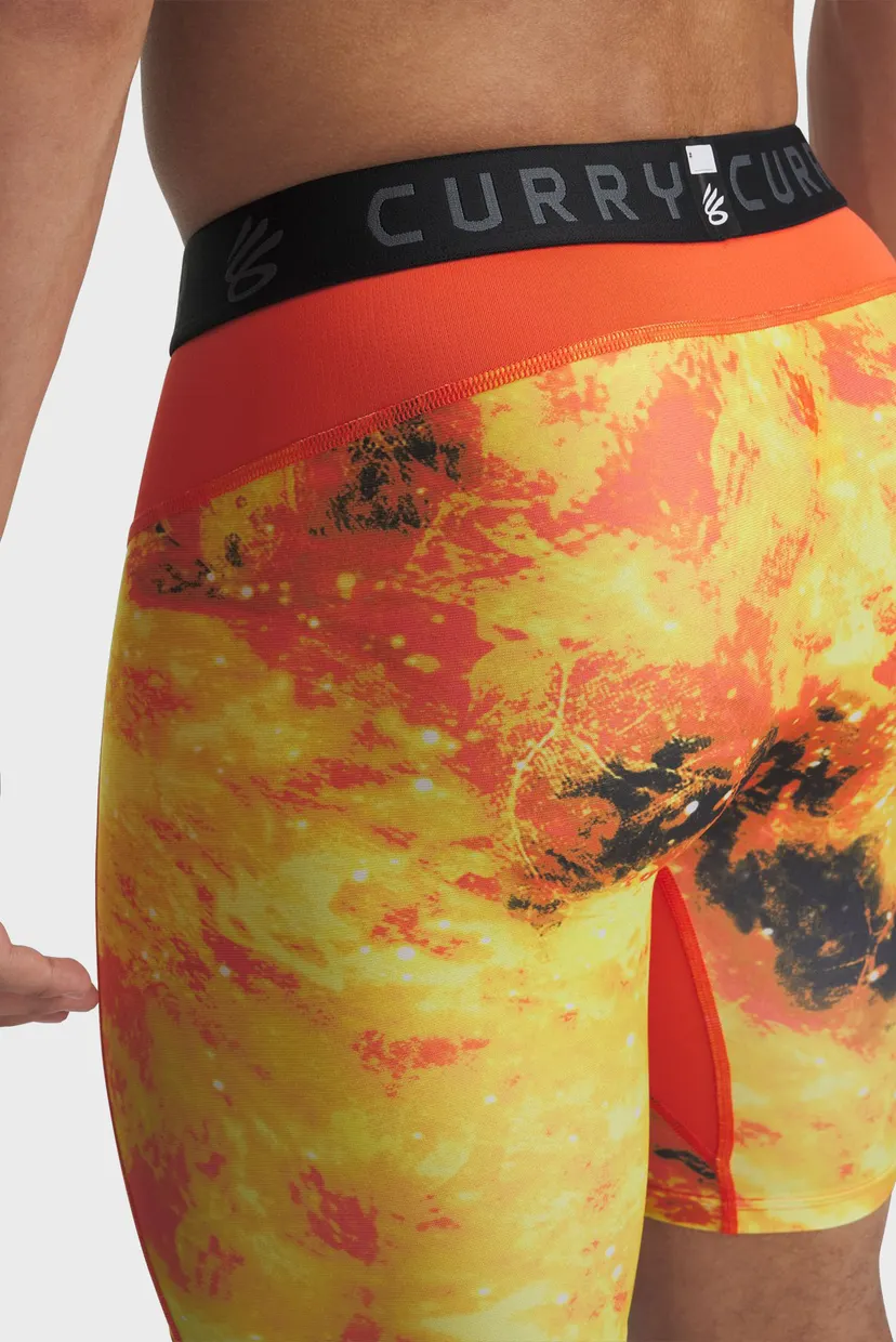 Чоловічі велосипедки з візерунком UA Curry HG Prtd Shorts 4