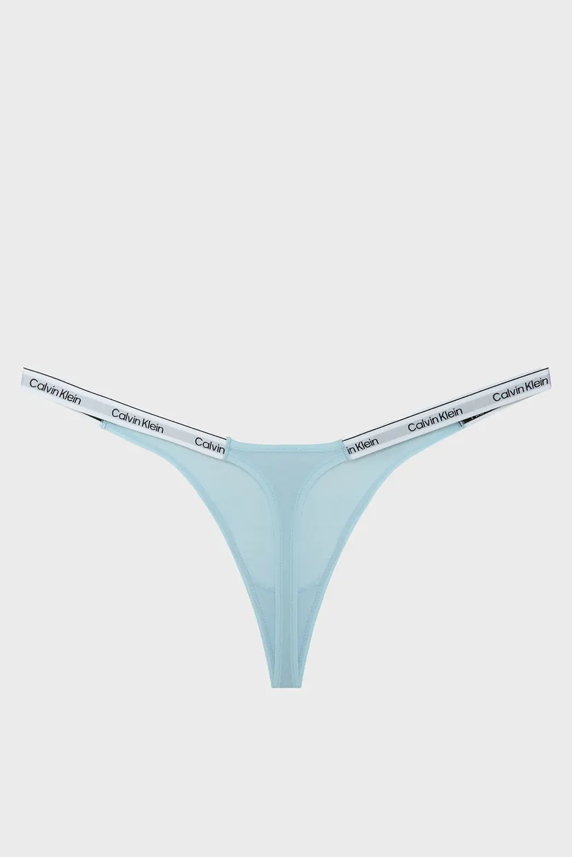 Женские голубые трусики DIPPED STRING THONG 8