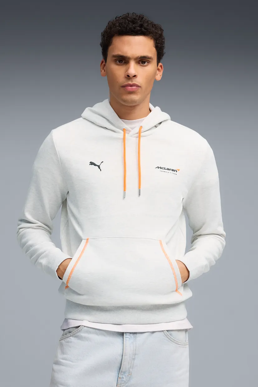 Чоловіче біле худі McLAREN RACING Graphic Hoodie Men 3