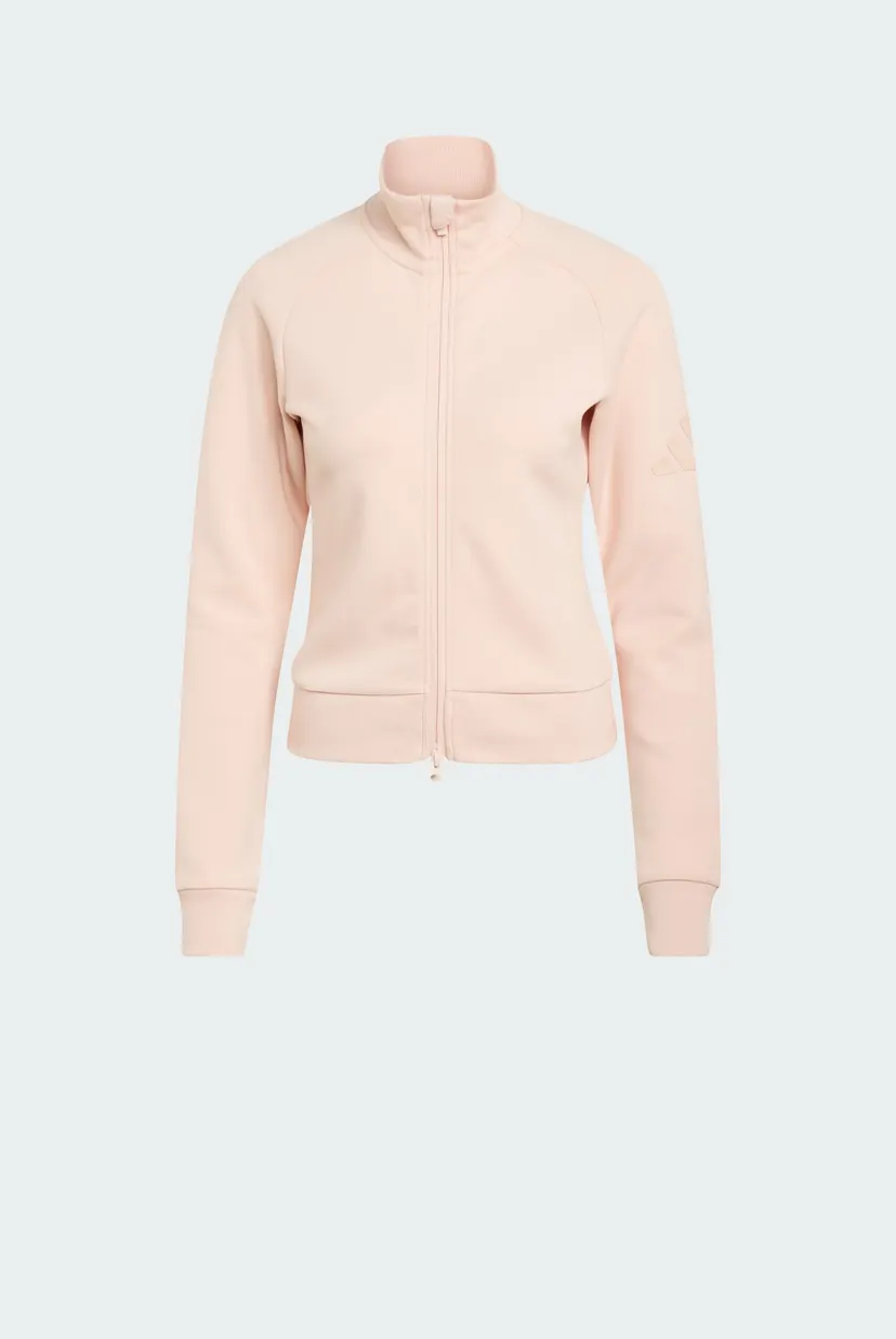 Жіноча пудрова спортивна кофта SOFT LUX SLIM 6