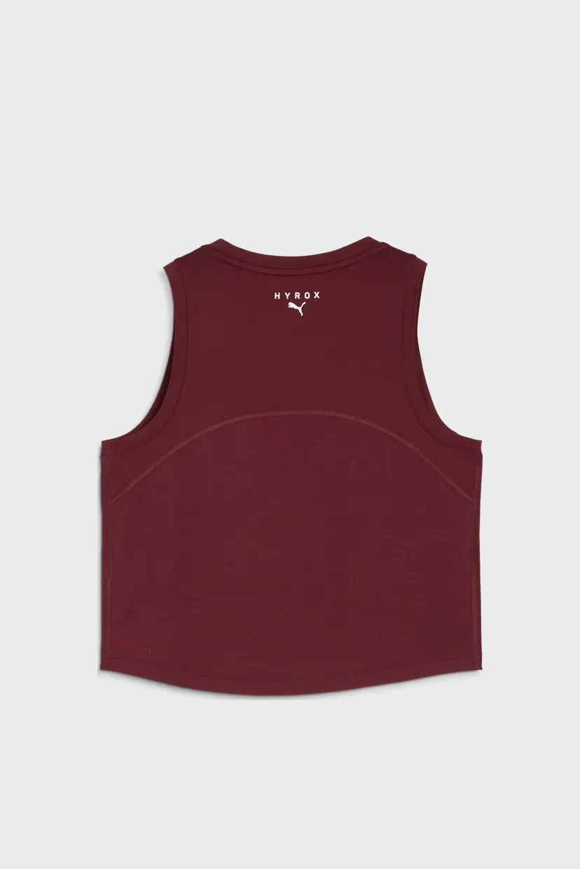 Жіноча бордова майка PUMA x HYROX CLOUDSPUN ThermoAdapt Crop Tank Women 5