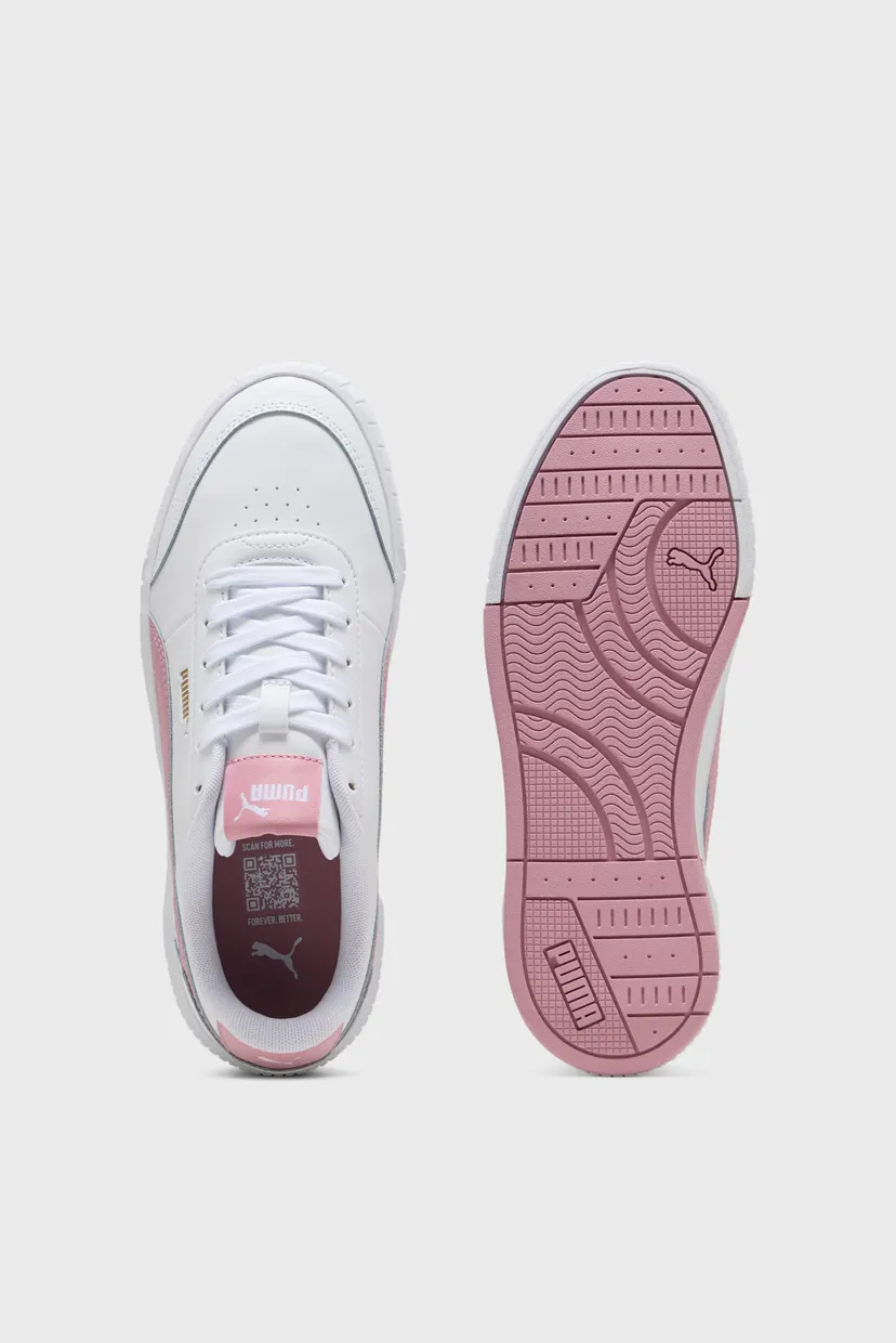 Женские белые кожаные сникерсы Carina Mia Sneakers Women 4