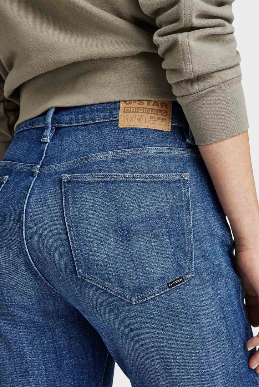 Женские синие джинсы Ace 2.0 Slim Straight Wmn 4