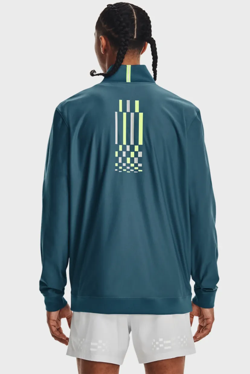 Чоловічий синій анорак UA RUN ANYWHERE PULLOVER 3