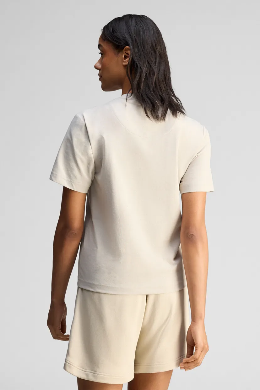 Жіноча бежева футболка adidas by Stella McCartney TrueCasuals Regular Sportswear 3