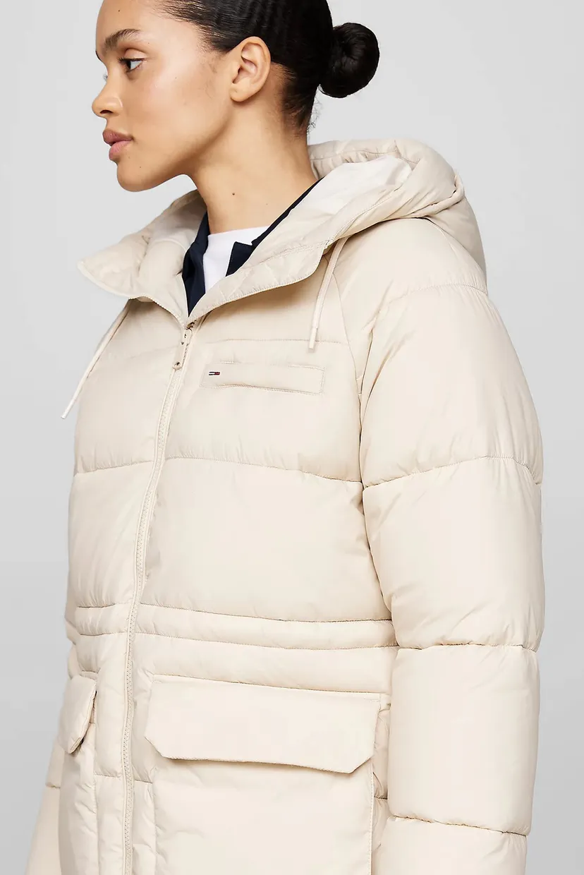 Жіноча біла куртка TJW MIDI VAIL PUFFER 4