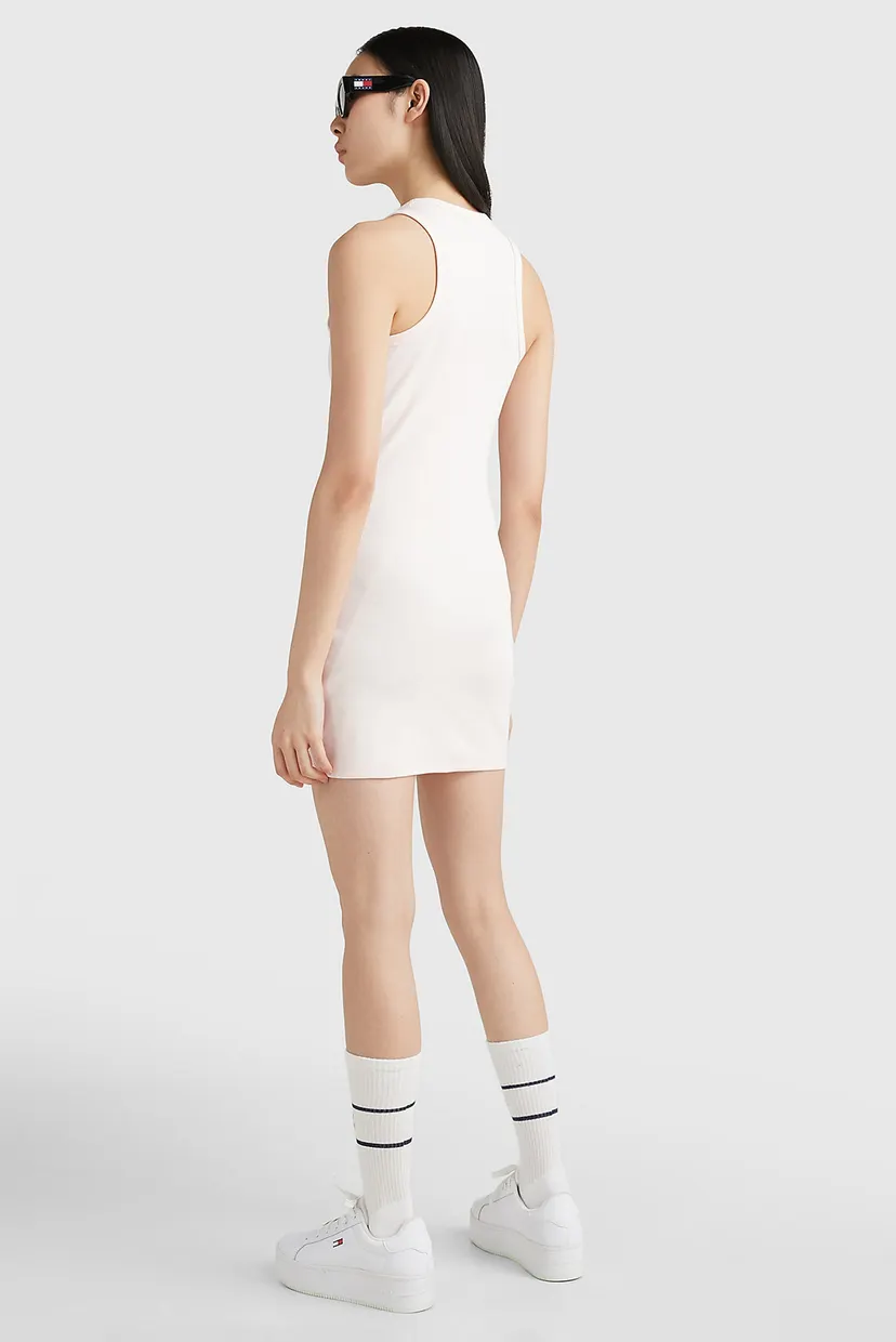 Женское пудровое платье TJW ESSENTIAL RIB TANK BODYCON 3