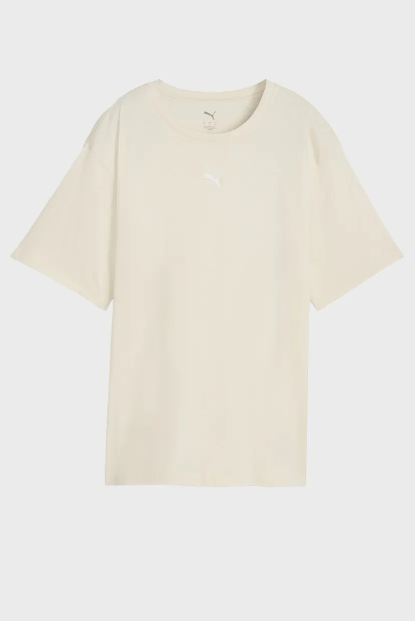 Женская белая футболка ESS Relaxed Tee Women 4