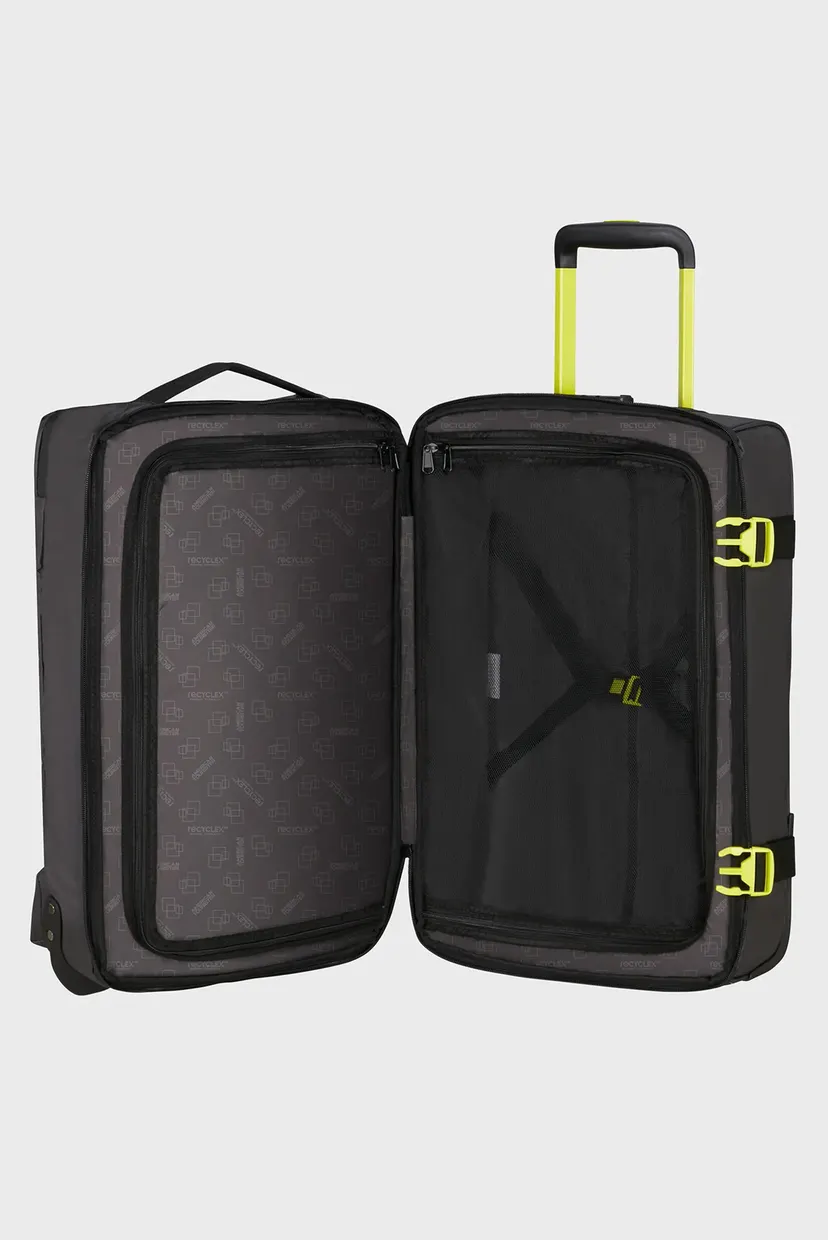 Чорна валіза URBAN TRACK BLACK/LIME 3