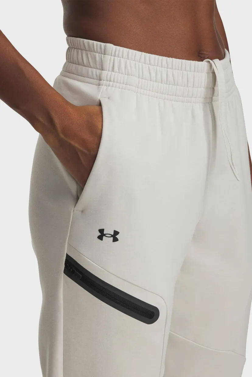 Жіночі білі спортивні штани Unstoppable Flc Jogger 4
