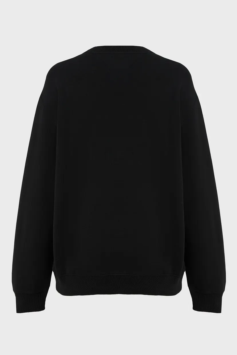 Жіночий чорний світшот TJW RLX FLORAL VARSITY CREW 7