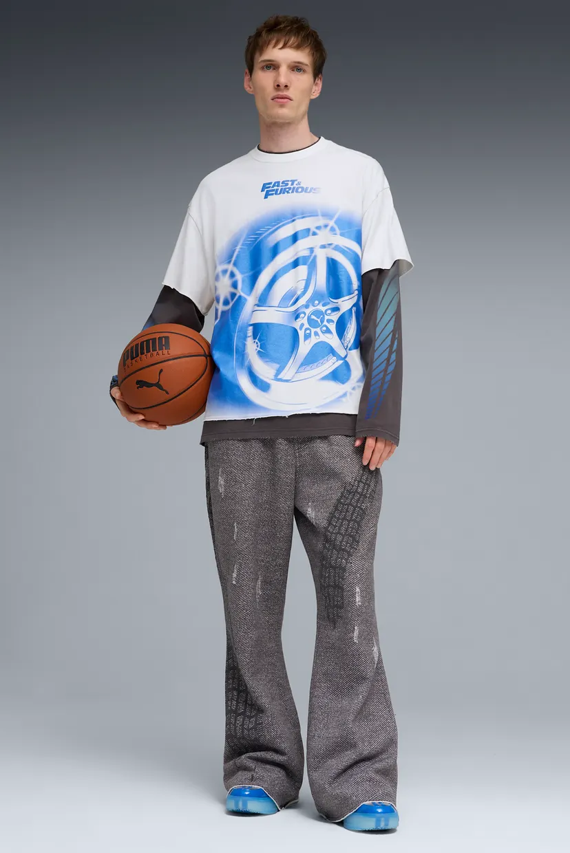 Чоловічий лонгслів PUMA x FAST & FURIOUS Oversized Tee Men 3