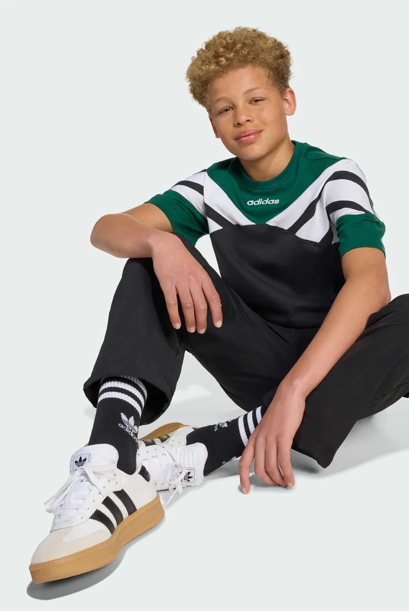 Детская черная футболка Cutline Kids 5
