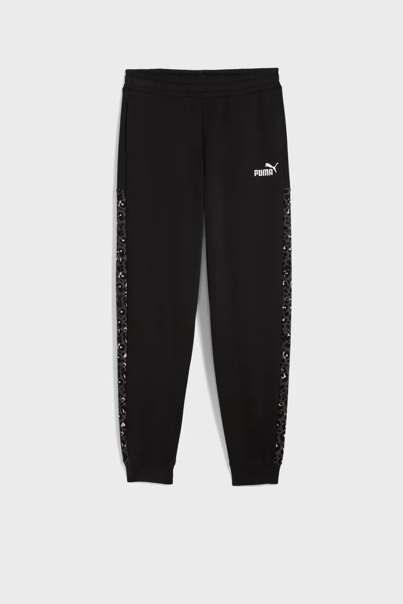 Детские черные спортивные брюки Essentials Graphic Animal High-Waist Sweatpants Youth 4