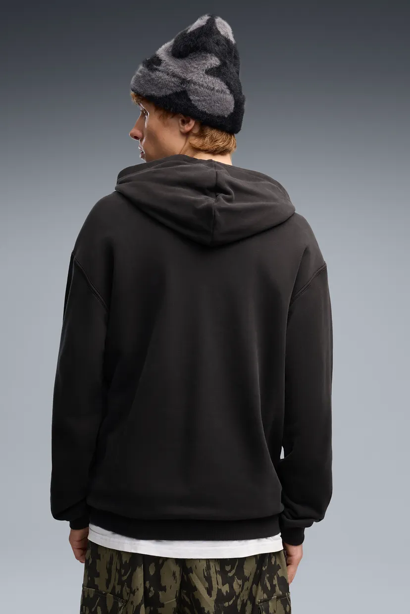 Мужское черное худи Essentials Elevated No. 1 Relaxed Hoodie Men 3