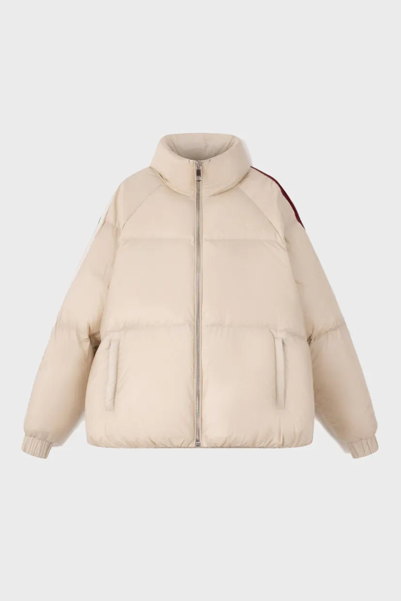 Жіночий бежевий пуховик MODERN GS PUFFER DOWN JACKET 7